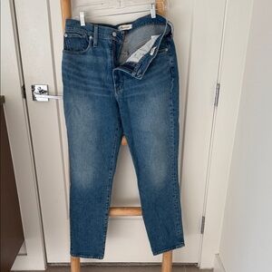 Madewell Women's Straight Leg Jeans - Blue
